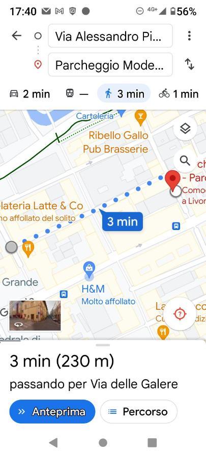 Centro E Porto Lägenhet Livorno Exteriör bild